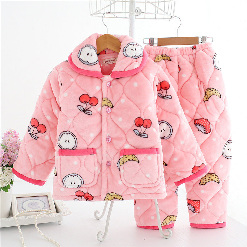 CuddleWear - Ensemble Pyjama Chaud pour Enfants by LunexaStyle