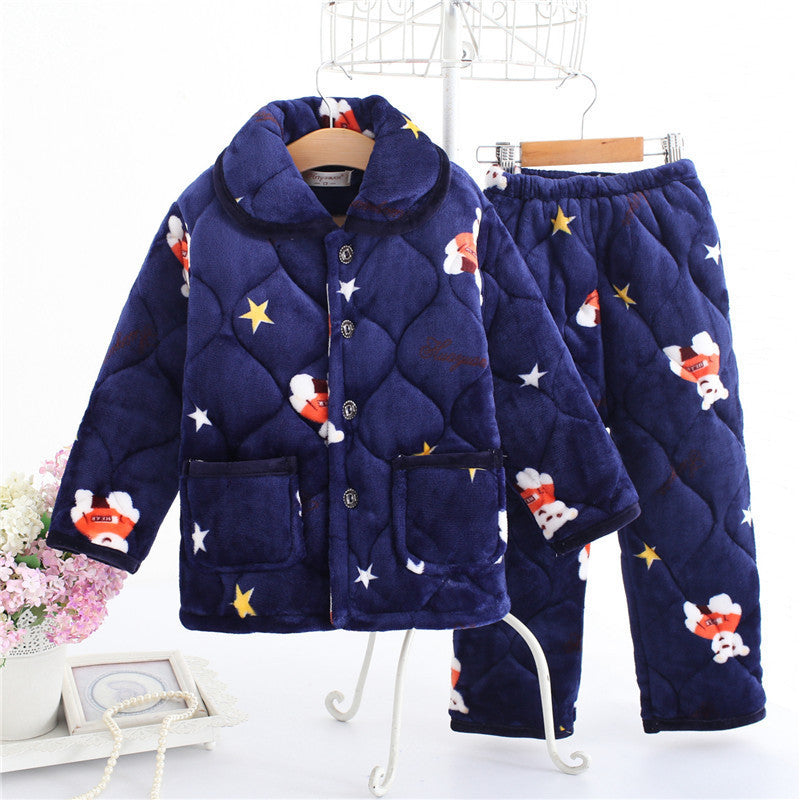 CuddleWear - Ensemble Pyjama Chaud pour Enfants by LunexaStyle
