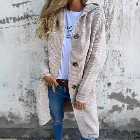 Cardigan Douillet à Capuche