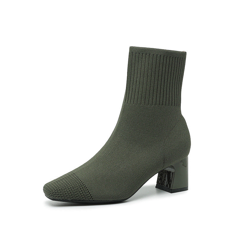 Bottines Stretch Élégance