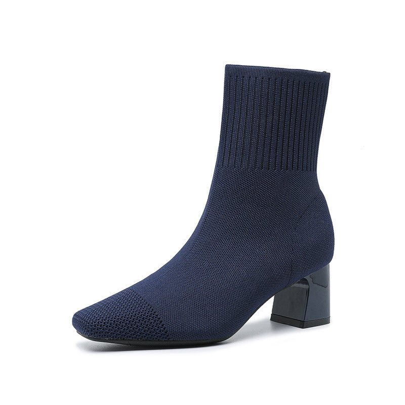 Bottines Stretch Élégance