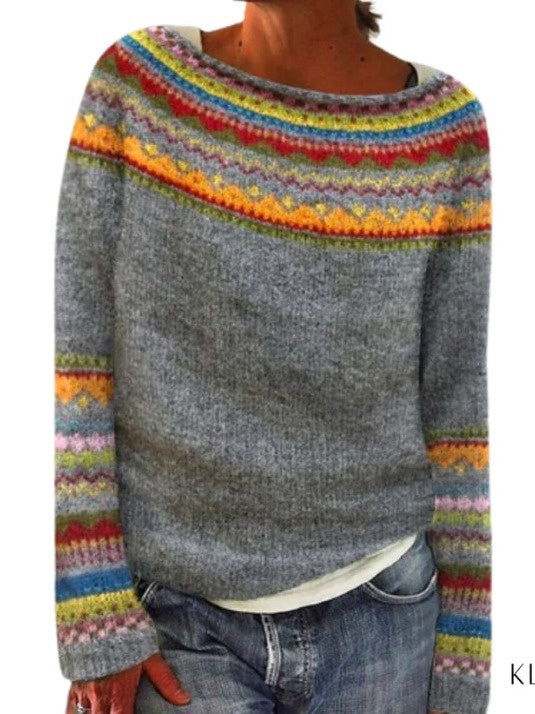 Étreinte Boréale – Le Pull Qui Vous Illumine