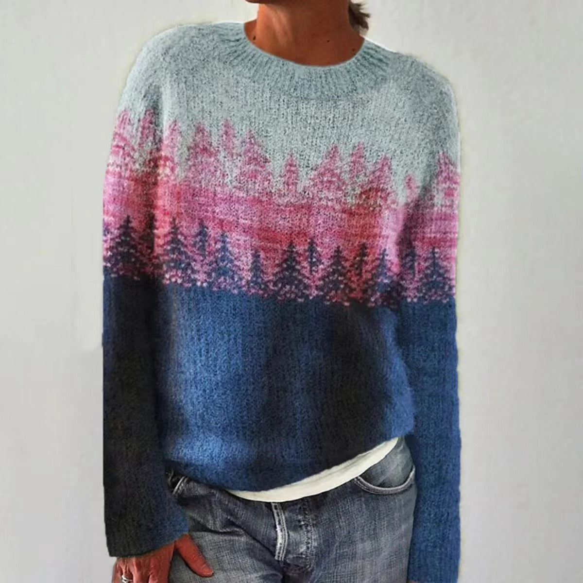 Étreinte Boréale – Le Pull Qui Vous Illumine