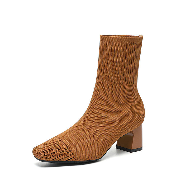 Bottines Stretch Élégance