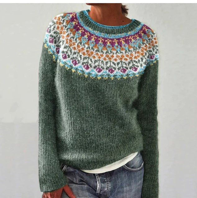 Étreinte Boréale – Le Pull Qui Vous Illumine