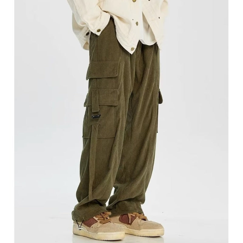 Heavy Corduroy Casual Pants Men's Autumn