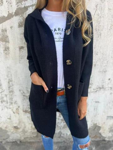 Cardigan Douillet à Capuche