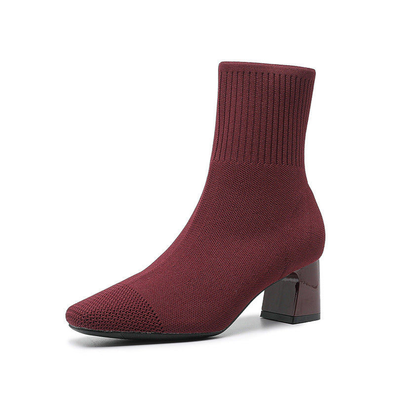 Bottines Stretch Élégance
