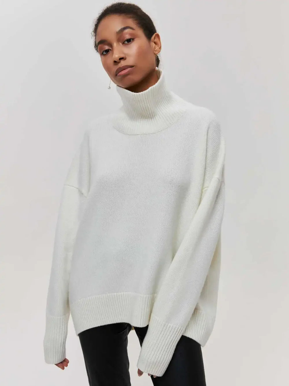 Pull Oversize Coton Doux - LunexaStyle