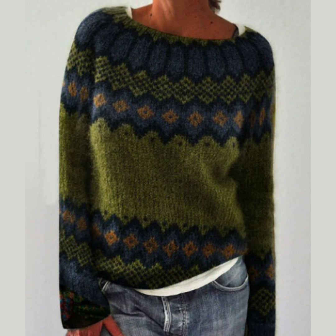 Étreinte Boréale – Le Pull Qui Vous Illumine